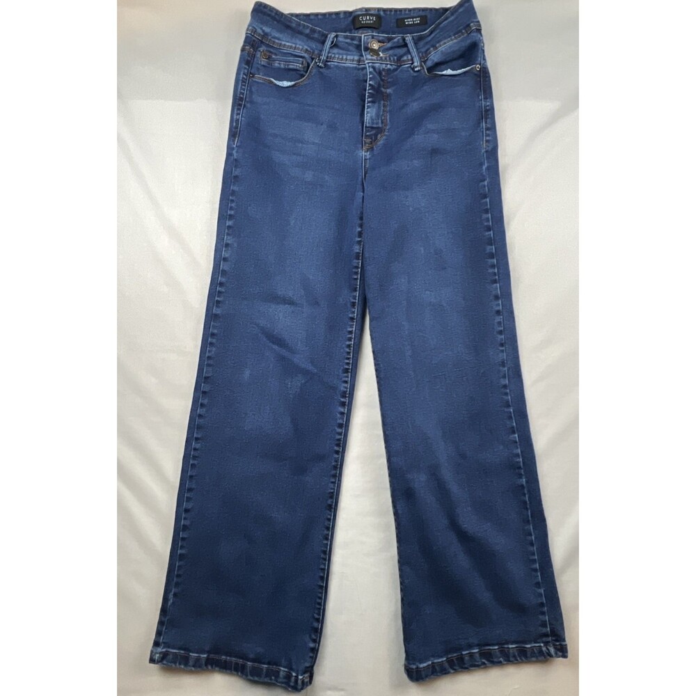 Curve Appeal High-Rise Wide Leg Jeans 8/29